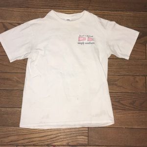 Kids simply southern tee